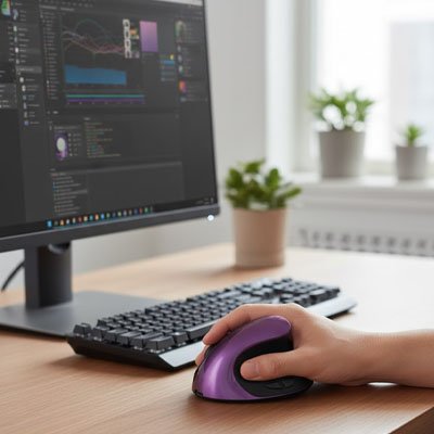 Souris ergonomique sans fil 