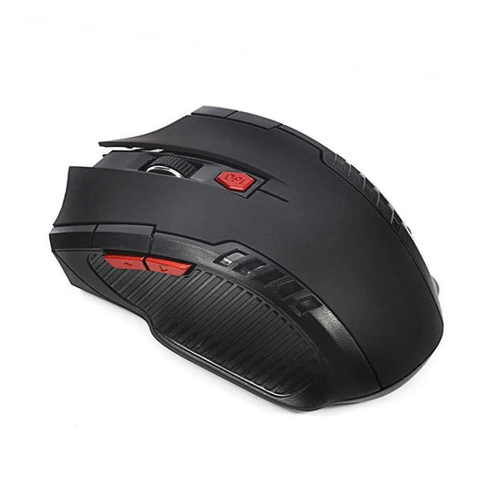 souris sans fil noir sur fond blanc 