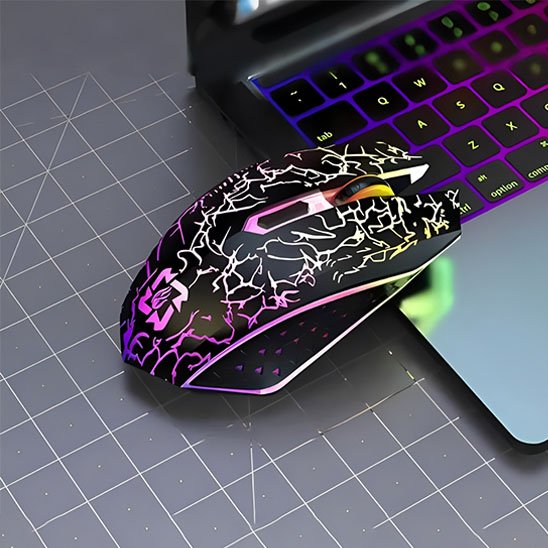 Souris sans fil noir