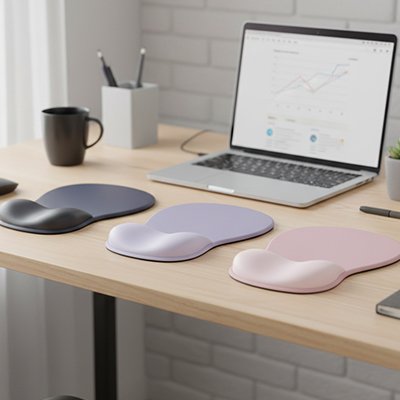 Tapis de souris ergonomique plusieurs couleur