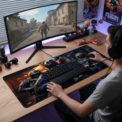 Tapis de souris gamer 