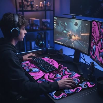 Tapis de souris gamer 