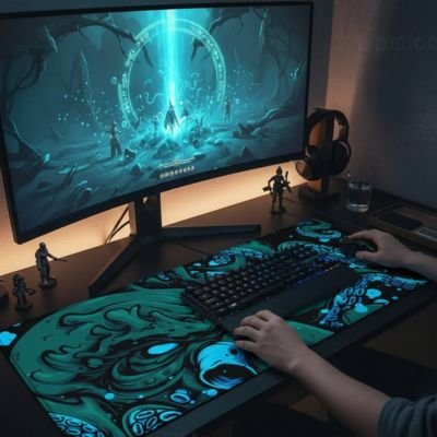 Tapis de souris gamer 