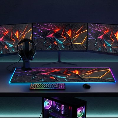 Tapis de souris gamer 
