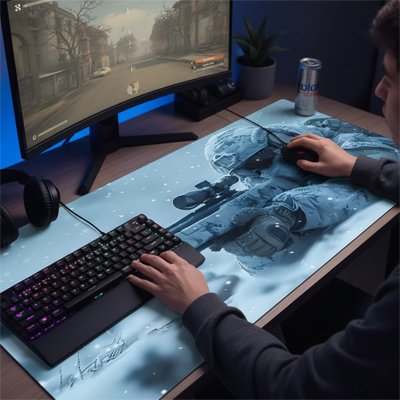 Tapis de souris gamer 