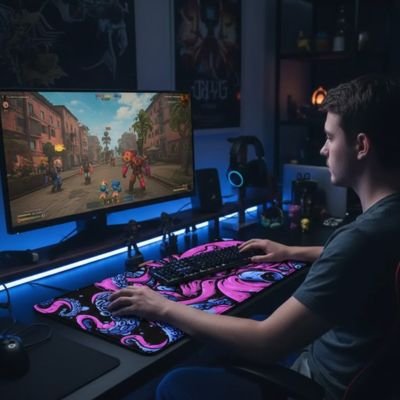 Tapis de souris gamer 