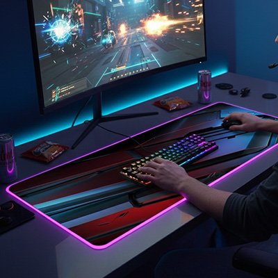 Tapis de souris gamer 