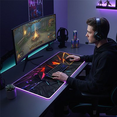 Tapis de souris gamer 