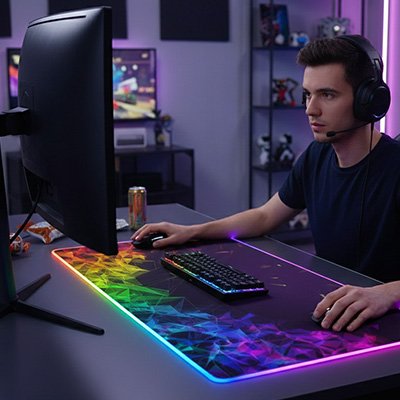 Tapis de souris gamer 