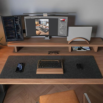 Tapis de souris gris fonce